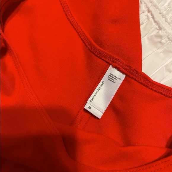 American apparel Ponte red dress M - Picture 3 of 3